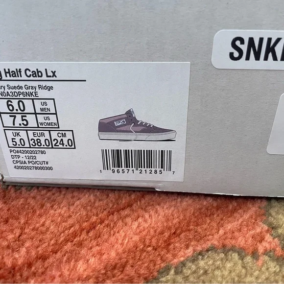 Vans OG Half Cab LX Hairy Suede - Picture 8 of 8